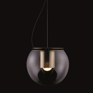 OLuce The Globe 828 suspension lamp gold/bronze diam 30 cm. Buy now on Shopdecor