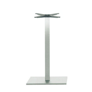 Pedrali Inox 4402 table base brushed steel H.73 cm. Buy now on Shopdecor