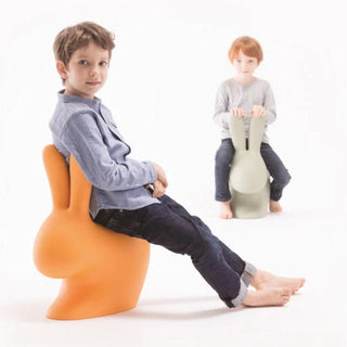 Qeeboo Rabbit Chair Baby in the shape of a rabbit Buy now on Shopdecor