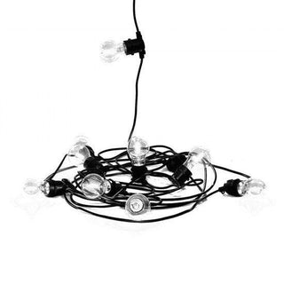 Seletti Bella Vista set 10 LED lamps Outdoor black Buy now on Shopdecor