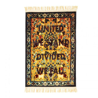Seletti Burnt Carpet United carpet 120x80 cm. Buy now on Shopdecor