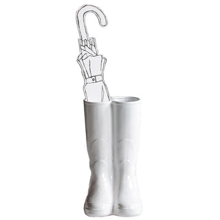 Seletti Rainboots umbrella stand white Buy now on Shopdecor