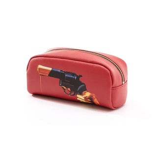 Seletti Toiletpaper Small Beauty Case Revolver Buy now on Shopdecor